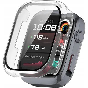 Pouzdro na mobilní telefon 2v1 POUZDRO + TVRZENÉ SKLO KRYT OBAL PRO HUAWEI WATCH D2