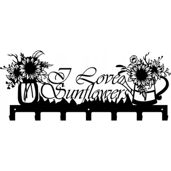 Věšák Šatní ramínko kovový FRACZEK černý