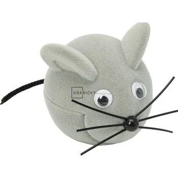 Dárková krabička Dárková krabička - šedá myška