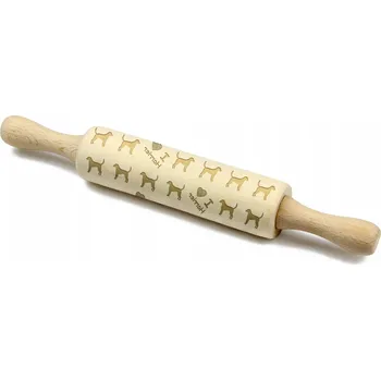 Váleček na těsto Harrier - malý váleček se psem, váleček v , vychytávka pro keramika