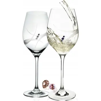 Sklenice Skleničky na bílé víno, skleničky na červené víno B.Bohemian bezbarvé 470ml 2 ks