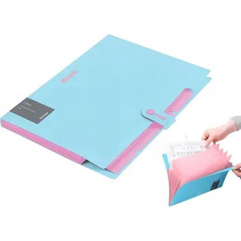 Pořadač s přihrádkami A4 Berlingo