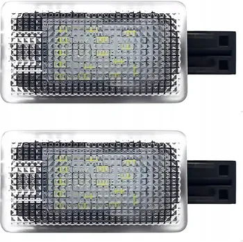 Osvětlení interiéru vozidel Sada 2 LED světel Volvo pro osvětlení interiéru S60 V60 XC60 V70 XC70 S80 V40