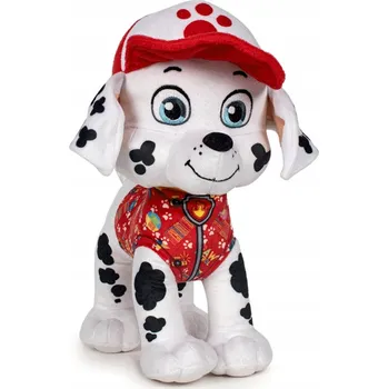 plyšák Tlapková patrola MARSHALL PEJSEK 27 CM ORIGINÁLNÍ PLYŠOVÁ HRAČKA PRÁZDNINOVÁ EDICE