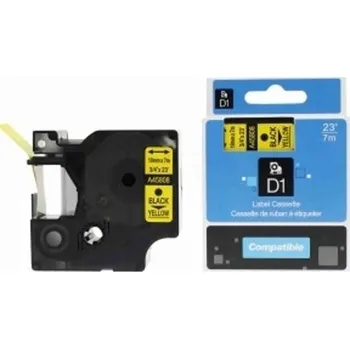 Pásek do tiskárny Naplnka Kompatibilní páska s Dymo 45808 / S0720880, 19mm x 7m, černý tisk