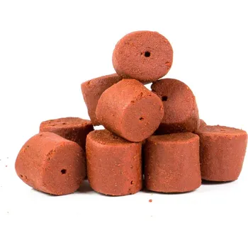 Pelety combo Mikbaits - Red fish Halibut 21mm/10kg + 100ml lososový olej