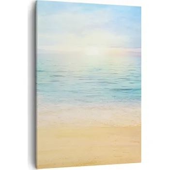 Obraz Obraz na plátně do obýváku ložnice 50x70 moře obrazy na zeď canvas
