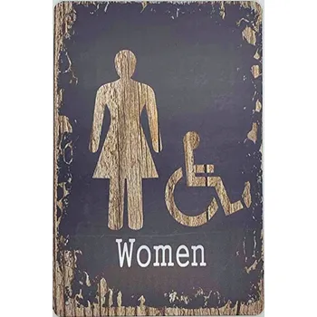 Obraz Cedule Toilet Women