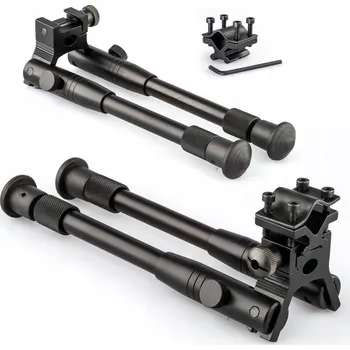 Příslušenství pro sportovní střelbu Dvojnožka podpěra BIPOD RIS 22 mm na HLAVEŇ regulace ZBRAŇ BB4