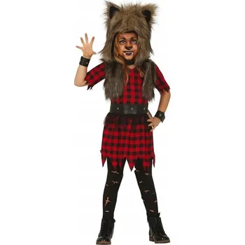 Karnevalový kostým KOSTÝM VLKODLAK VLKODLAČÍ VLK HALLOWEEN 146