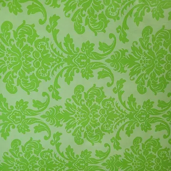 Obraz Balicí papír zelený vzor 57cm x 2m 2m710