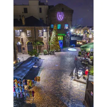 Obraz Plakát Noční trh Camden bez rámu, 60 x 80 cm