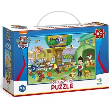 Puzzle Puzzle Paw Tlapková patrola - sada 50 dílků