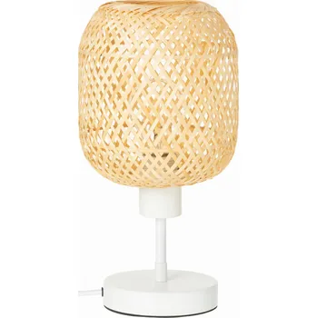 Lampička Stolní lampa Ledigo Boho béžová, bílá 40 W