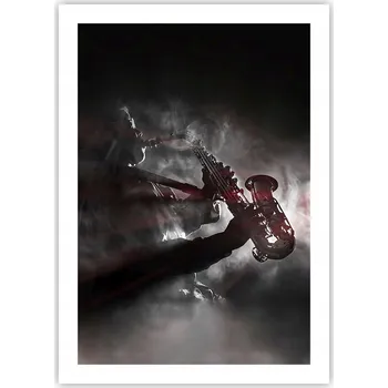 Obraz Plakát bez rámu do obývacího pokoje ložnice 50x70 hudba moderní módní obraz