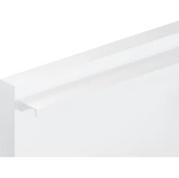 Nábytkové kování Nábytková úchytka UM-476 L-160 bílá lesklá