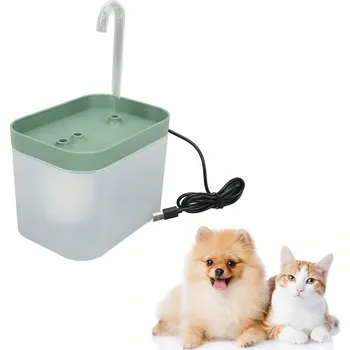 Miska pro psa NAPÁJEČKA PRO KOČKY PSA FONTÁNA NAPÁJEČKA AUTOMATICKÁ MISKA TICHÝ FILTR 1,5L