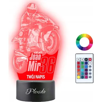 Lampička Plexido vícebarevná Noční lampa