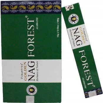 Vonná tyčinka Přírodní indické vonné tyčinky Les, Vijayshree