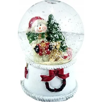 Obraz SNĚHOVÁ KOULE SNĚHULÁK SE STROMEČKEM 6,3 CM