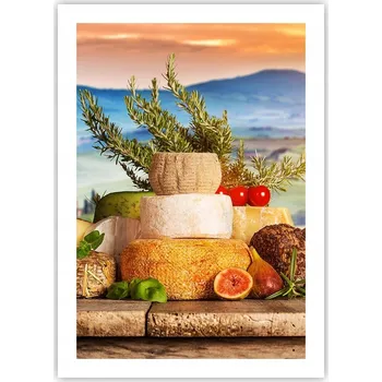 Obraz Plakát bez rámu do obýváku, ložnice 50x70 Toskánsko moderní módní obraz