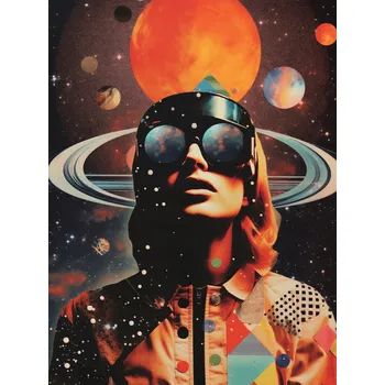 Plakát Plakát Kosmické Vize bez rámu 75 x 100 cm