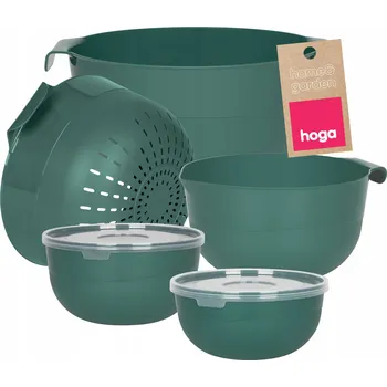 SADA KUCHYŇSKÝCH MISEK S VÍKY NÁDOBÍ MISKY CEDNÍK SÍTO 7 ks