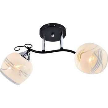 Stropní Svítidlo s průhlednými vzory ABELIA 2 jídelna