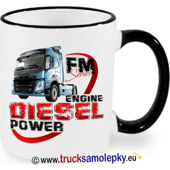 Truck hrnek VOLVO DIESEL POWER fm series (Keramický hrnek PREMIUM 0,33 l )