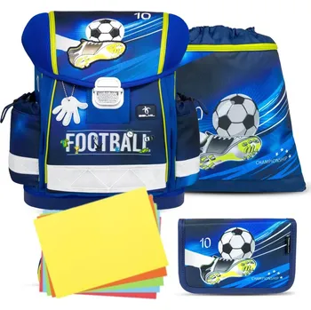 Školní batoh Školní aktovka Belmil 403-13 Classy Kick The Ball (set s penálem a sáčkem) + DÁREK