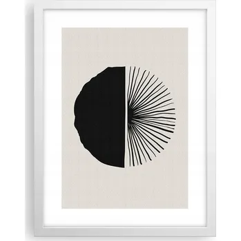 Obraz Obraz plakát v bílém rámu do obýváku 30x40 boho foto plakáty na zeď