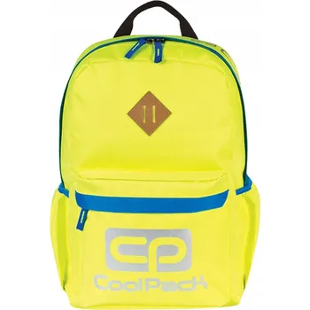 Sportovní batoh Školní batoh jednokomorový CoolPack modrý, odstíny žluté a zlaté 23 l
