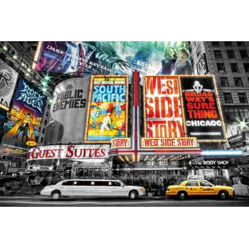 Obraz Plakát York Broadway bez rámu 91,5 x 61 cm