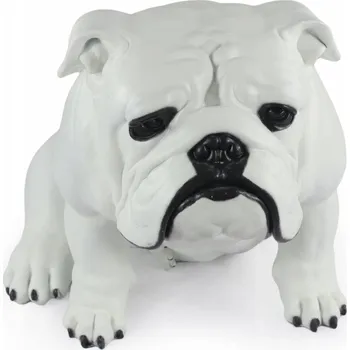 Figurka Socha buldoka, figurka psa v přirozené velikosti, měřítko 1:1