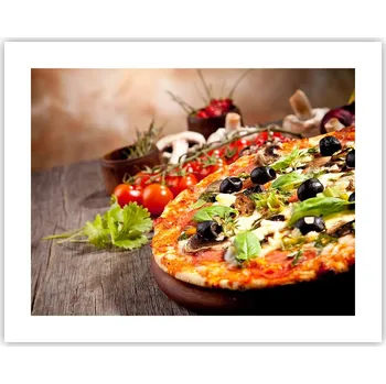 Obraz Obraz plakát na zeď bez rámu 50x40 gastronomie foto obývák ložnice