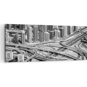 Obraz Foto obraz na plátně canvas 100x40 město obývací pokoj ložnice na zeď velký