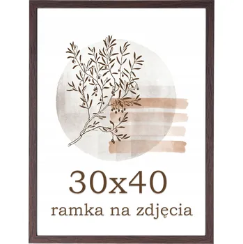 Rám na obraz Rámeček 30x40 rámeček na fotografie wenge, fotorámeček