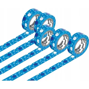 Lepicí páska Dekorační páska tesa washi 10 m x 15 mm x 5 kusů