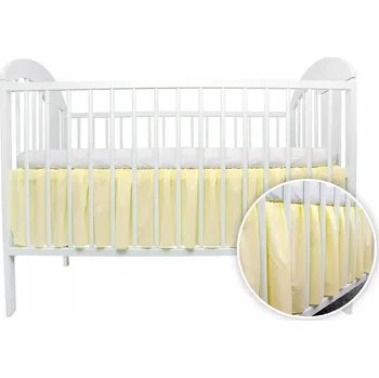 Prostěradlo VOLÁN POD MATRACE DO POSTÝLKY 120X60 – RŮZNÉ BARVY!