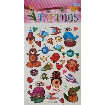 Odstranitelné tetování Tetování CHRL 1 ks