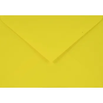 Obálka Žluté obálky C6 Sirio Color POZVÁNKY 5 ks