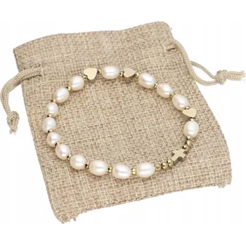 Náramek Náramek růženec svaté přijímání přírodní perly