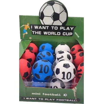 Obraz Mini fotbalový míč – tři vzory pro kopání a odrážení