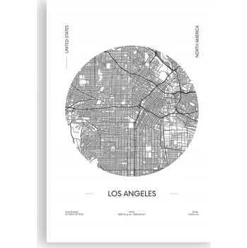 Obraz Plakát na zeď bez rámu 70x100 mapa foto-obraz plakáty do obývacího pokoje ložnice