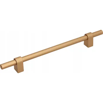 Nábytková úchytka pro kuchyňský regál, skříňky RE44 ZLATÁ saténová matná 320/400 mm