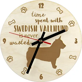 Hodiny Nástěnné hodiny Art-Dog béžové 20 cm