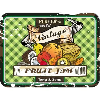 Obraz Cedule Fruit Jam