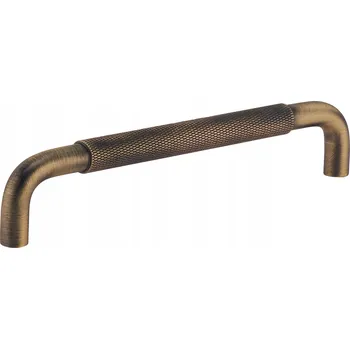 Nábytkové kování NÁBYTKOVÁ ÚCHYTKA SANTI PATYNA STARÉ ZLATO 160 MM HVYT RÝHOVANÝ, MODERNÍ