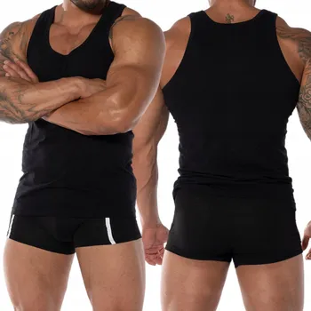 Markal tílko kulatý výstřih bez rukávů černé barvy velikost XXL