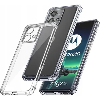 Pouzdro na mobilní telefon Zadní Kryt KrainaGSM pro Motorola Edge 40 Neo bezbarvý